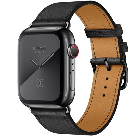 apple watch 5 hermes space black|hermes watches apple store.